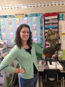 Meet Max, a red-tailed hawk we meet for Career Week!
