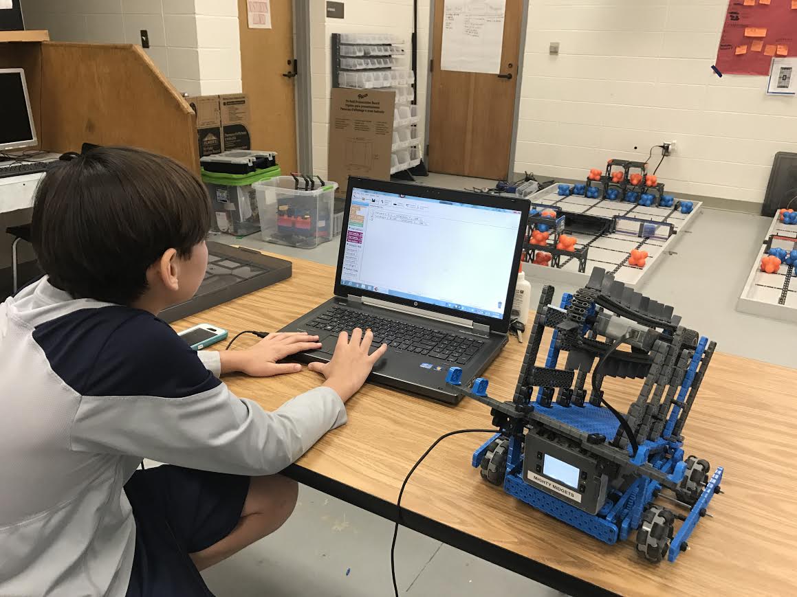 robotics research project middle school