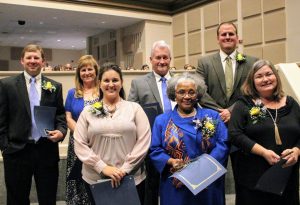 Middle School Teachers of the Year 2017 Photo