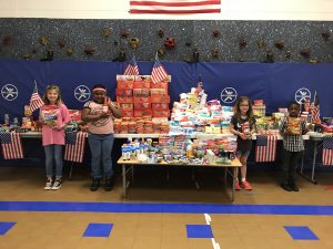 Calera collects for troops photo
