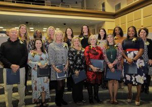 Elementary Teachers of the Year group photo