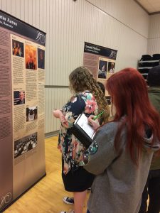 Students view Holocaust Exhibit Photo