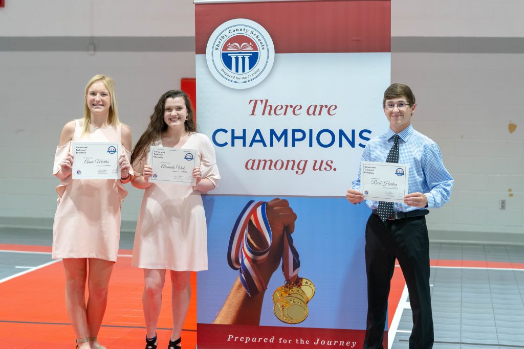 Shelby County High CTE students 