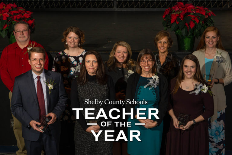 Shelby County Schools Honor Teachers of the Year 2019 Shelby County