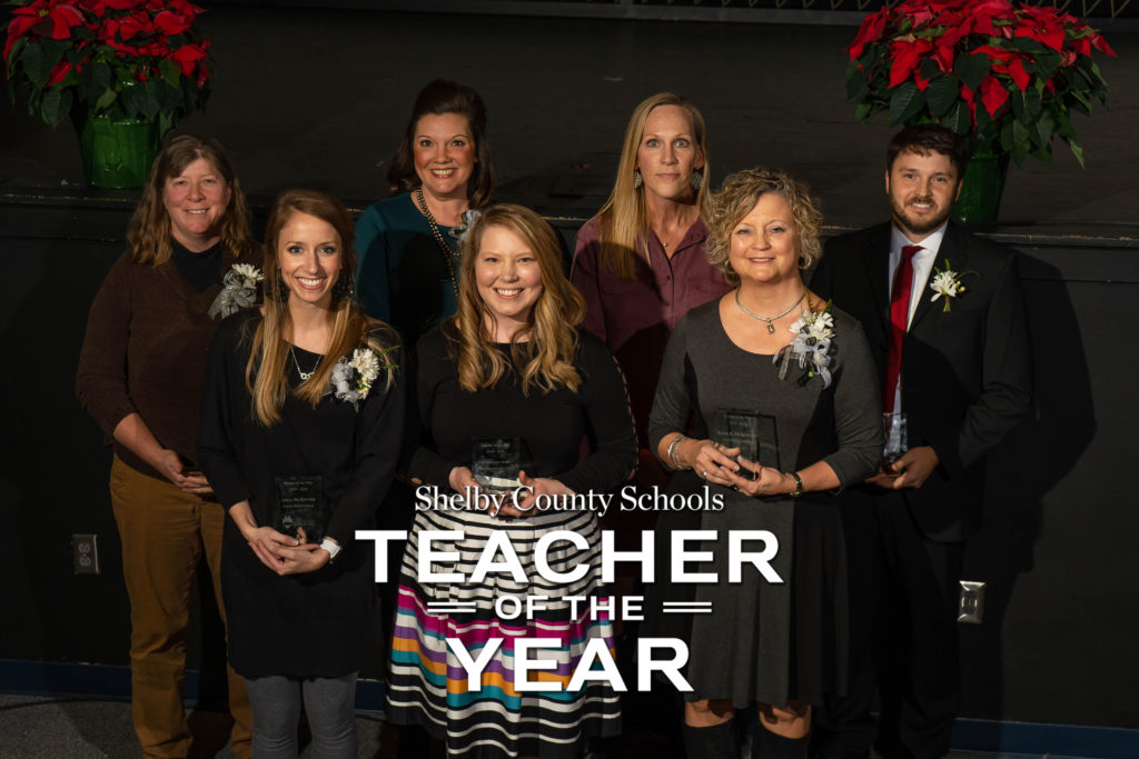 Middle School Teacher of the Year Group Photo