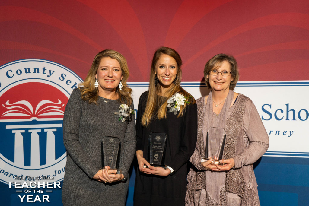 Teachers of the Year Top Three Photo