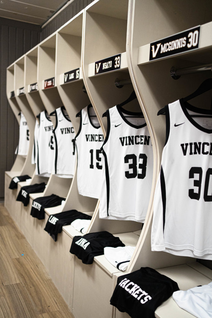 VMHS Girls basketball lockers photo